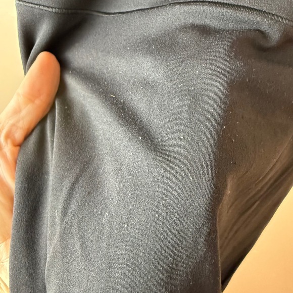 Aerie OFFLINE Black Fit and Flare Mini Dress Criss Cross Straps Size L Shorts - Picture 8 of 11